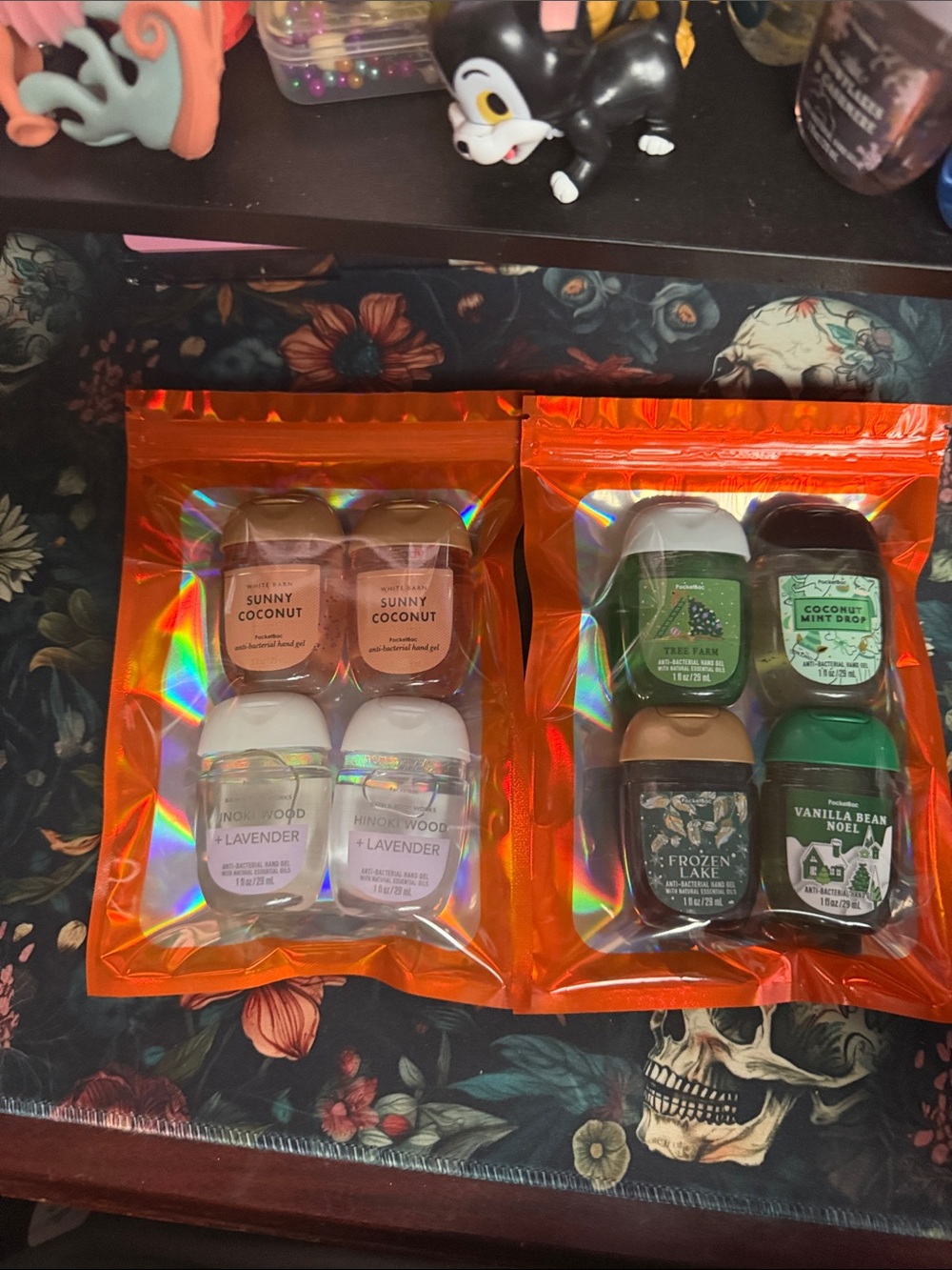 Bath & Body works set of 8 random hand sanitizers